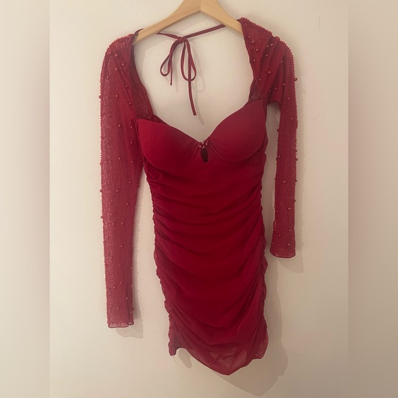 Red oh Polly dress - Picture 5 of 6